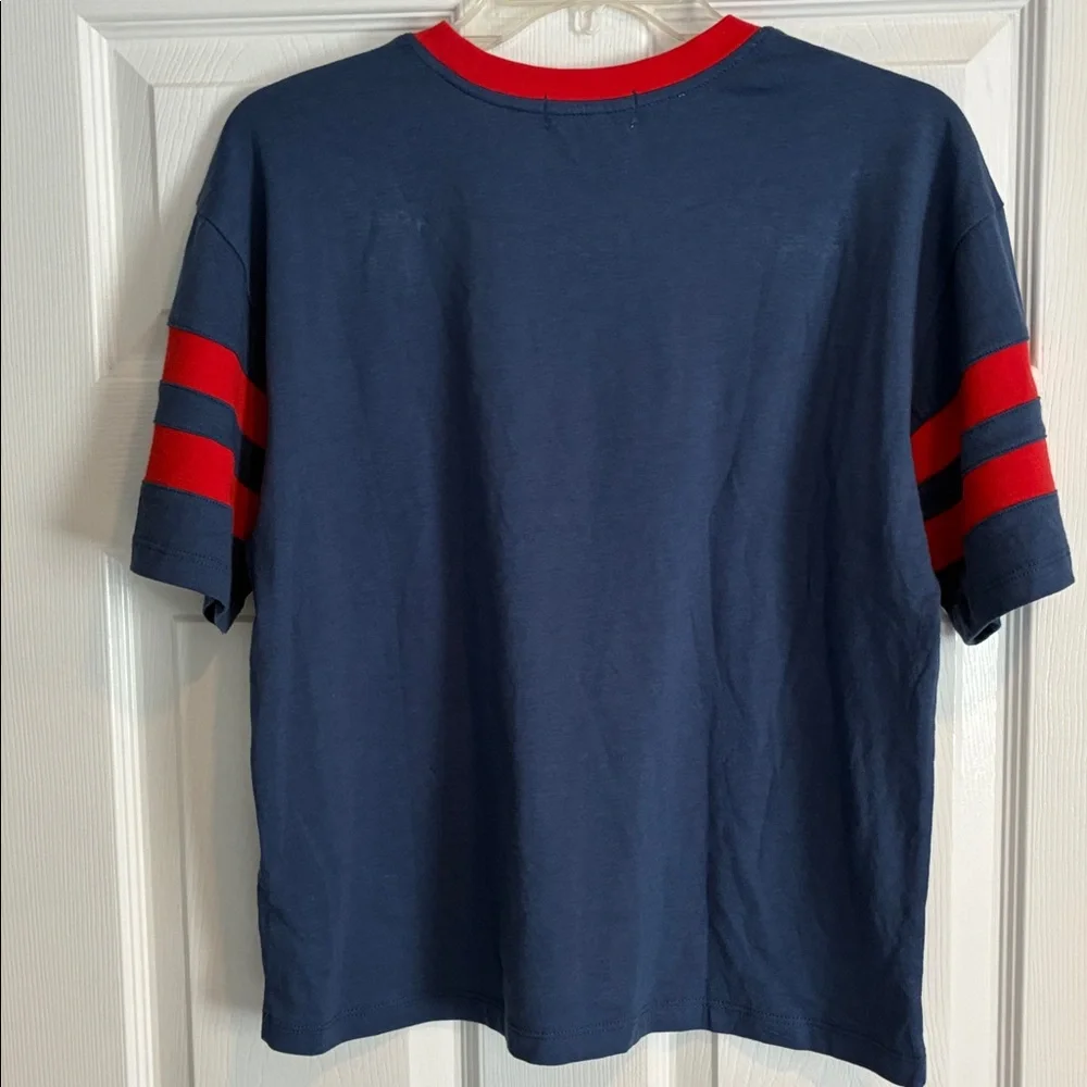 P.J. Salvage Ringer / Varsity Short Sleeve T-shirt New with tags from Nordstrom - Picture 5 of 9